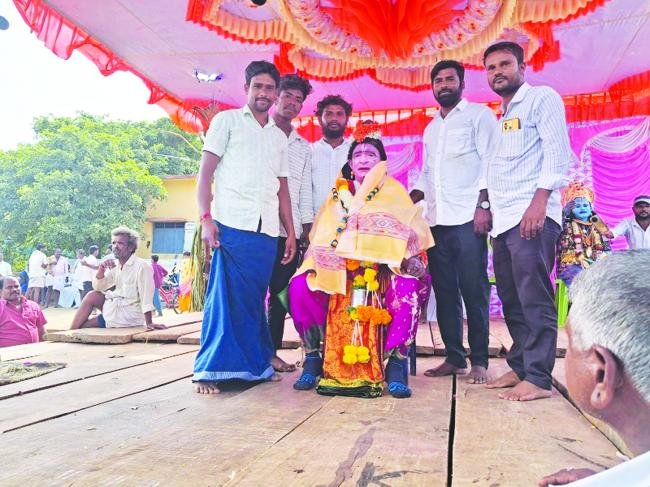 ಮಾಲಿನಿ ಯಮಧರ್ಮ ಕಲ್ಯಾಣ ಅರ್ಥಾತ್ ಅಶ್ವಮೇದ ಪೌರಾಣಿಕ ನಾಟಕ