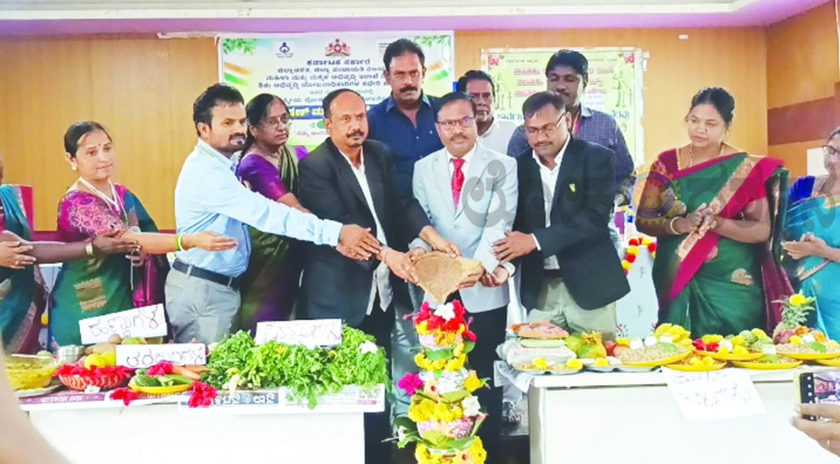 ಪೌಷ್ಟಿಕ ಆಹಾರ ಸೇವನೆಯಿಂದ ಅಪೌಷ್ಟಿಕತೆ ದೂರ: ಕೆ. ಅಜ್ಜಯ್ಯ
