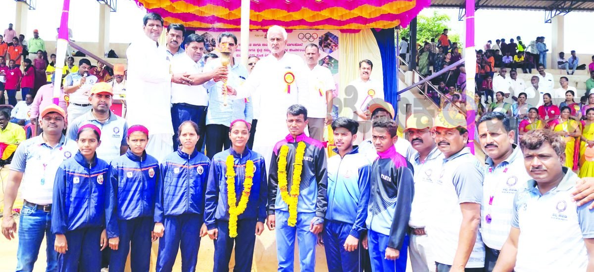 ಶಾಲಾ ಕ್ರೀಡಾಕೂಟಕ್ಕೆ ಚಾಲನೆ