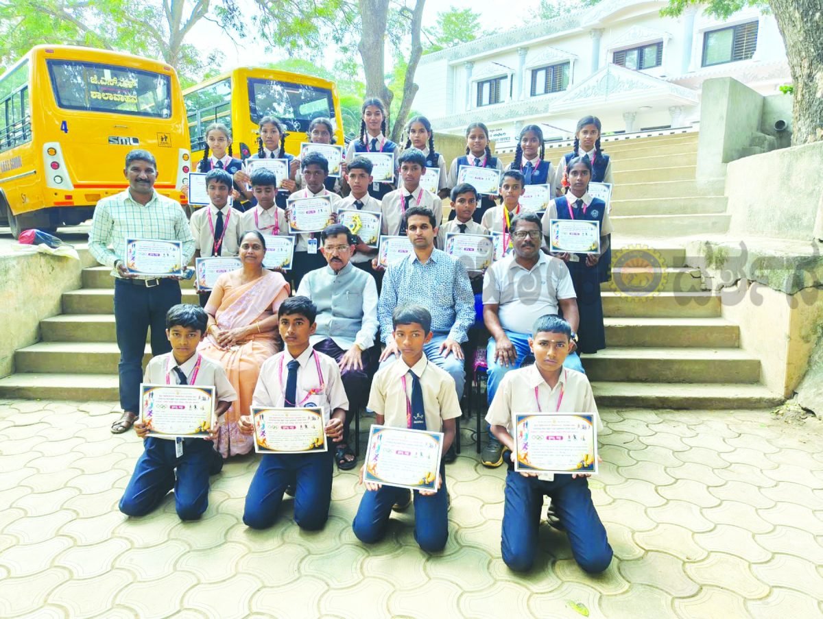 ಕ್ರೀಡಾಕೂಟದಲ್ಲಿ ಜೆಎಸ್‌ಎಸ್ ವಿದ್ಯಾರ್ಥಿಗಳ ಸಾಧನೆ