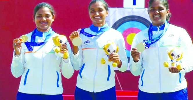 ದಕ್ಷಿಣ ಕೊರಿಯಾದ ಏಳು ಚಿನ್ನದ ಪದಕಗಳ ಪ್ರಾಬಲ್ಯ ಅಂತ್ಯಗೊಳಿಸಿದ ಭಾರತ; ಮಹಿಳೆಯರ ರಿಕರ್ವ್ ತಂಡಕ್ಕೆ ಐತಿಹಾಸಿಕ ಚಿನ್ನ