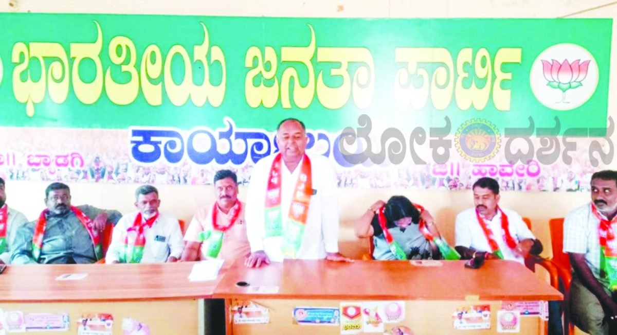 ಅಕ್ಟೋಬರ್  5 ರಂದು ಪಟ್ಟಣಕ್ಕೆ ಬಿಜೆಪಿ ರಾಜ್ಯಾಧ್ಯಕ್ಷ ಬಿ.ವೈ.ವಿಜಯಂದ್ರ ಭೇಟಿ