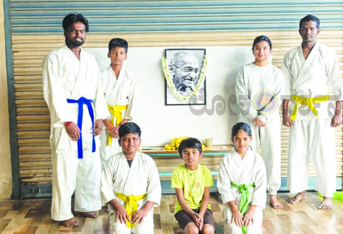 ಸಾಯಿ ಬುಡೋಕನ್ ಕರಾಟೆ ಕ್ಲಬ್ನಲ್ಲಿ ಗಾಂಧಿ ಜಯಂತಿ ಆಚರಣೆ