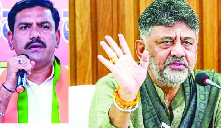 ಶಿವಕುಮಾರ್‌ರ ಮತದಾರರ ಅಳಿಸುವಿಕೆ ಆರೋಪಕ್ಕೆ ವಿಜಯೇಂದ್ರ ಸಾಕ್ಷ್ಯ ಕೇಳಿದರು