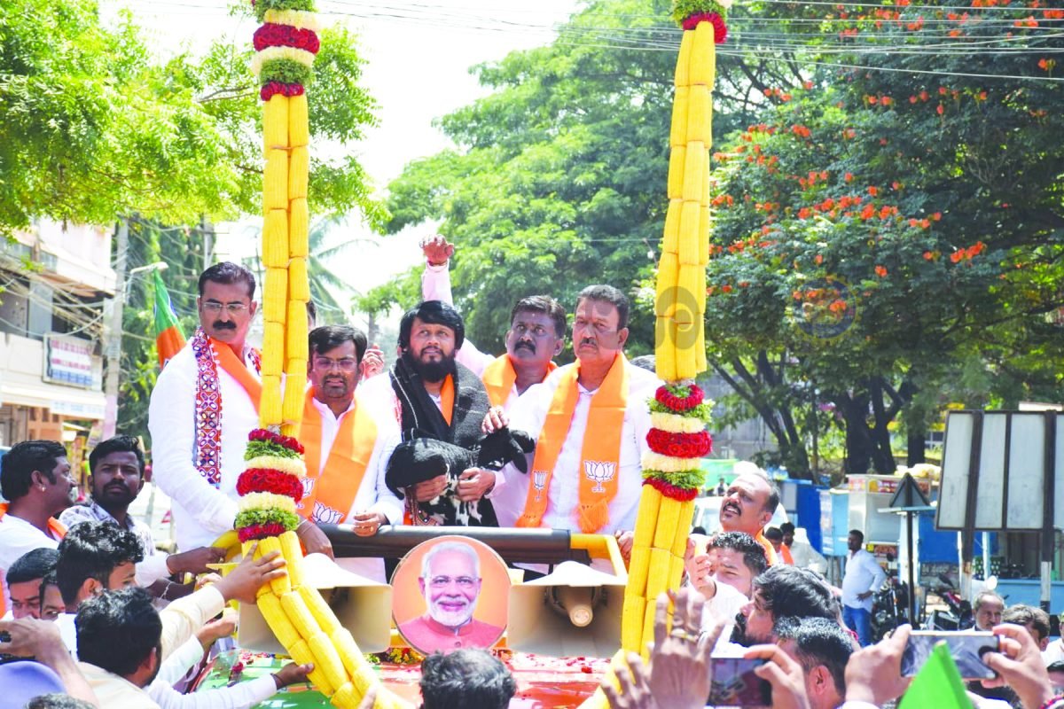ಗಮನ ಸೆಳೆದ ಗೋವಿನಜೋಳದ ಹಾರ