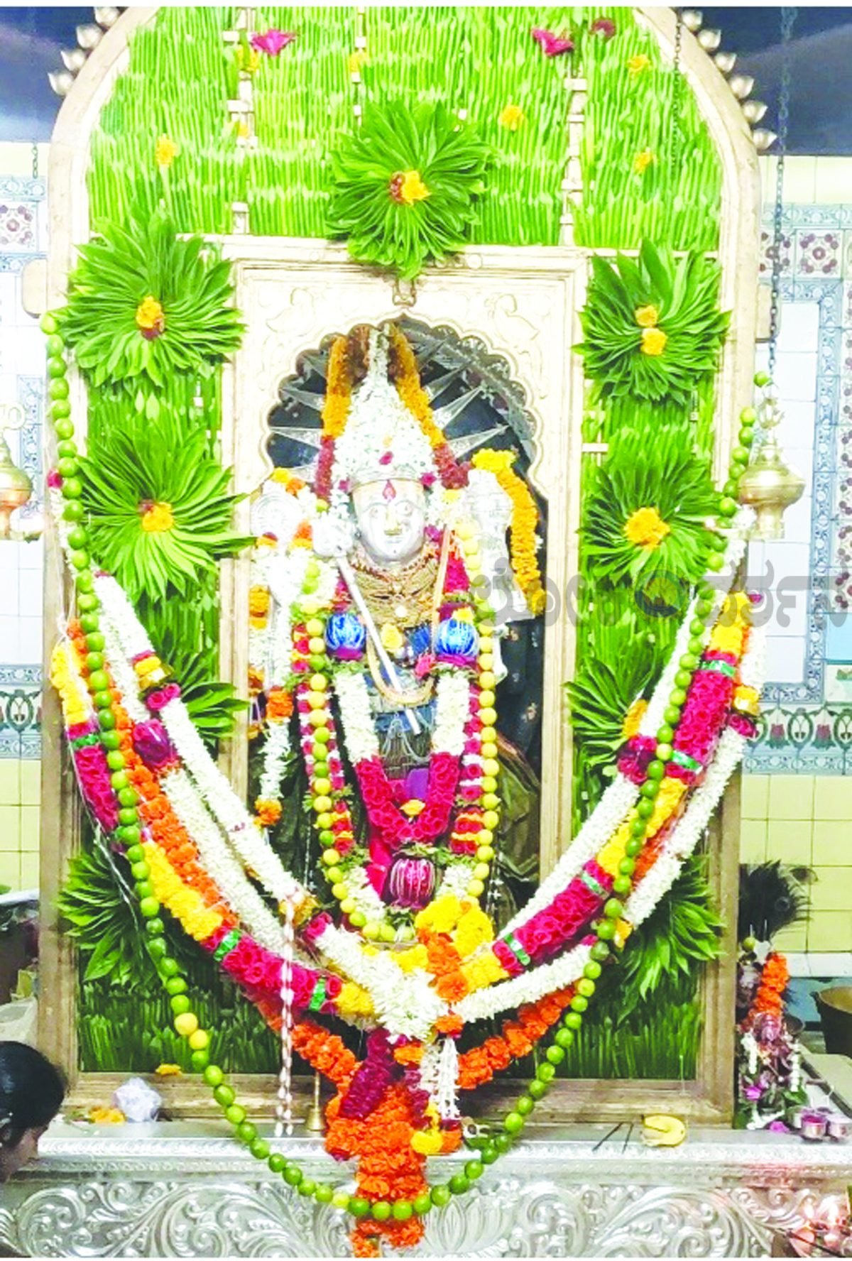 ಶ್ರೀಮಂತಗಡದ ಶ್ರೀ ಹೊಳಲಮ್ಮದೇವಿ ನವರಾತ್ರಿ ಉತ್ಸವಕ್ಕೆ ಸಕಲ ಸಿದ್ಧತೆ