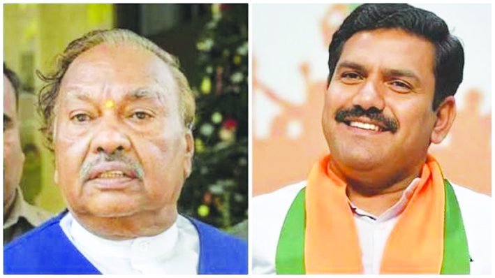 2028ರ ಕರ್ನಾಟಕ ವಿಧಾನಸಭಾ ಚುನಾವಣೆಗೂ ಮುನ್ನ ಈಶ್ವರಪ್ಪ ಜೊತೆಗಿನ ಭಿನ್ನಾಭಿಪ್ರಾಯ ಬಗೆಹರಿಸಲು ವಿಜಯೇಂದ್ರ ಯತ್ನ