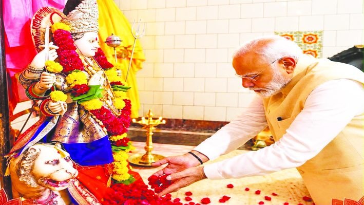 ನವರಾತ್ರಿ ಆರಂಭ: ಶಾಂತಿ, ತಾಳ್ಮೆ ಮತ್ತು ಆತ್ಮವಿಶ್ವಾಸಕ್ಕಾಗಿ ತಾಯಿ ಶೈಲಪುತ್ರಿಯ ಆಶೀರ್ವಾದ ಕೋರಿದ ಪ್ರಧಾನಿ ಮೋದಿ