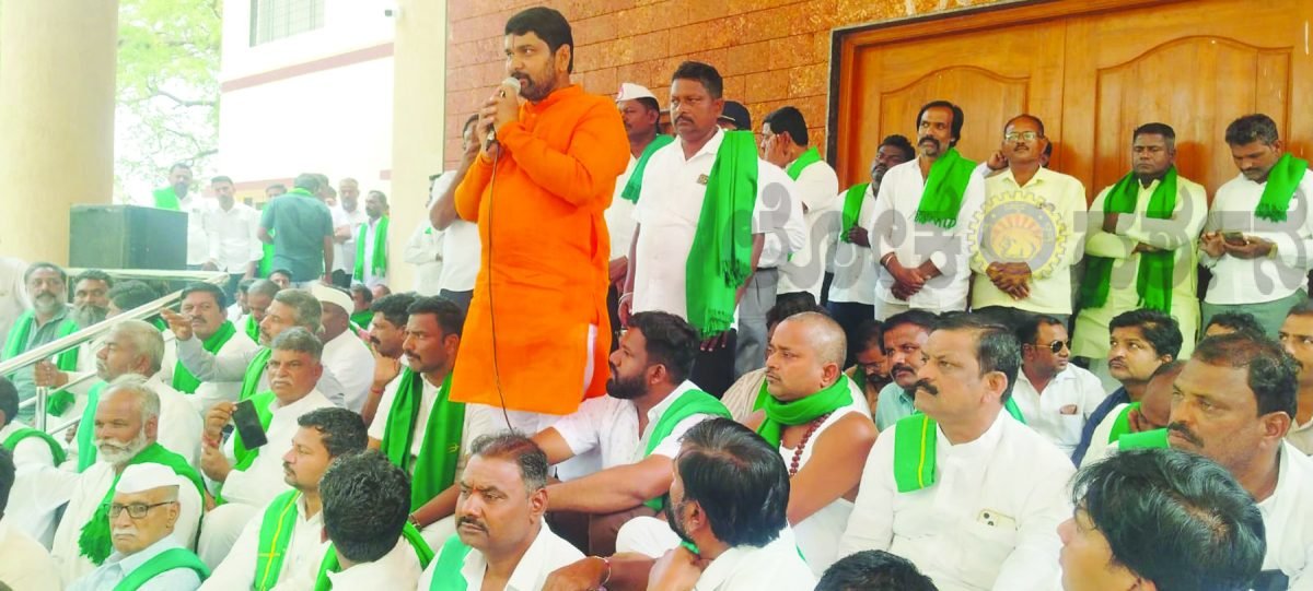 ಅ. 24 ರಿಂದ ಗುರ್ಲಾಪೂರದಲ್ಲಿ ರೈತರ ಹೋರಾಟ ಪ್ರಾರಂಭ-ಶಶಿಕಾಂತ ಗುರೂಜಿ