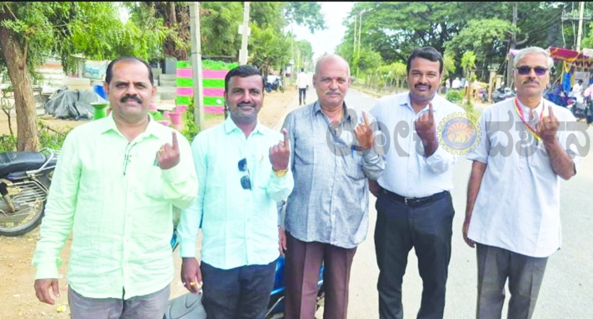 ಈಶಾನ್ಯ ಶಿಕ್ಷಕರ ಚುನಾವಣೆ ಶಾಂತಿಯುತ ಮತದಾನ