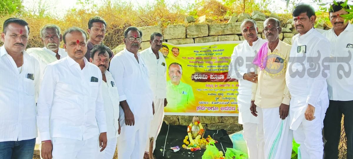 ವಿವಿಧ ಅಭಿವೃದ್ಧಿ ಕಾಮಗಾರಿಗಳಿಗೆ ಶಾಸಕ ರಾಜುಗೌಡ ಚಾಲನೆ