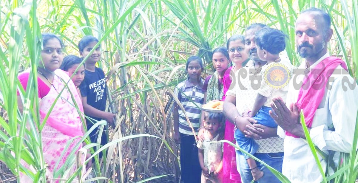 ಬೆಟಗೇರಿ:ಭೂತಾಯಿಗೆ ಉಡಿತುಂಬಿ ಸಡಗರದಿಂದ ಶೀಗಿ ಹುಣ್ಣಿಮೆ ಆಚರಣೆ
