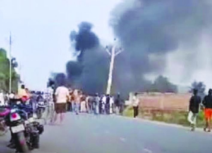 ಬಿಹಾರದ ಸರಣ್‌ನಲ್ಲಿ ಟ್ರಕ್-ಆಟೋ ಮುಖಾಮುಖಿ ಡಿಕ್ಕಿ: 9 ತಿಂಗಳ ಮಗು ಸೇರಿದಂತೆ ನಾಲ್ವರು ಸಾವು
