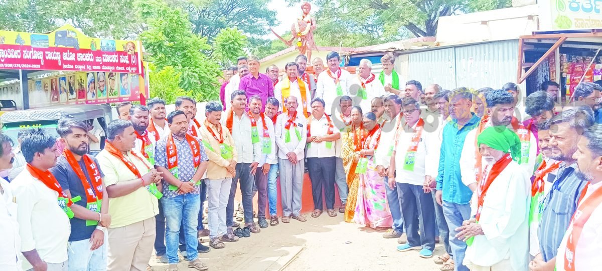 ಎಸ್ ವಿ ಸಂಕನೂರ ಗೆಲವು ಬಿಜೆಪಿ ಕಾರ್ಯಕರ್ತರಿಂದ ವಿಜಯೋತ್ಸವ