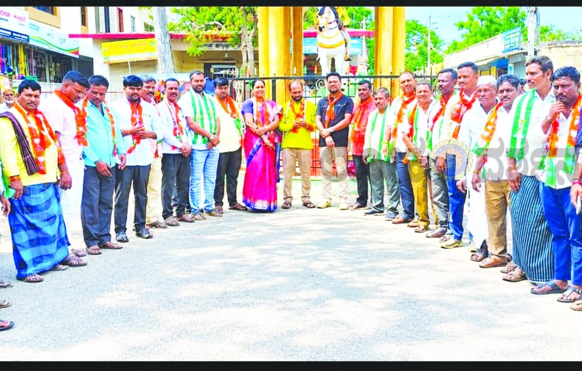 ಎನ್‌ಡಿಎ ಅಭ್ಯರ್ಥಿಗಳ ಗೆಲುವಿಗೆ ವಿಜಯೋತ್ಸವ ಆಚರಣೆ