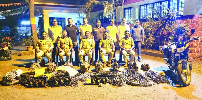 ರೈತರ ಕೃಷಿ ಉಪಕರಣ ಕಳವು: ಇಬ್ಬರ ಬಂಧನ, 2.92 ಲಕ್ಷ ಮೌಲ್ಯದ ವಸ್ತು ಜಪ್ತಿ