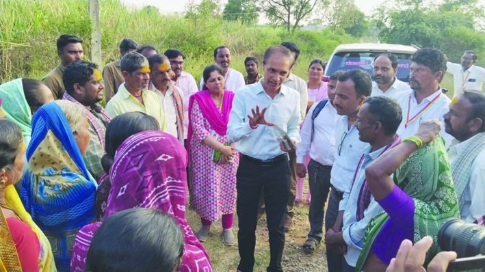 ವಿಬಿ-ಜಿ ರಾಮ್ ಜಿ ಯೋಜನೆಯಡಿ ಕಾಮಗಾರಿ ಪರಿಶೀಲಿಸಿದ ಗ್ರಾಮೀಣಾಭಿವೃದ್ಧಿ ಆಯುಕ್ತ ವೈ.ಎಸ್. ಪಾಟೀಲ