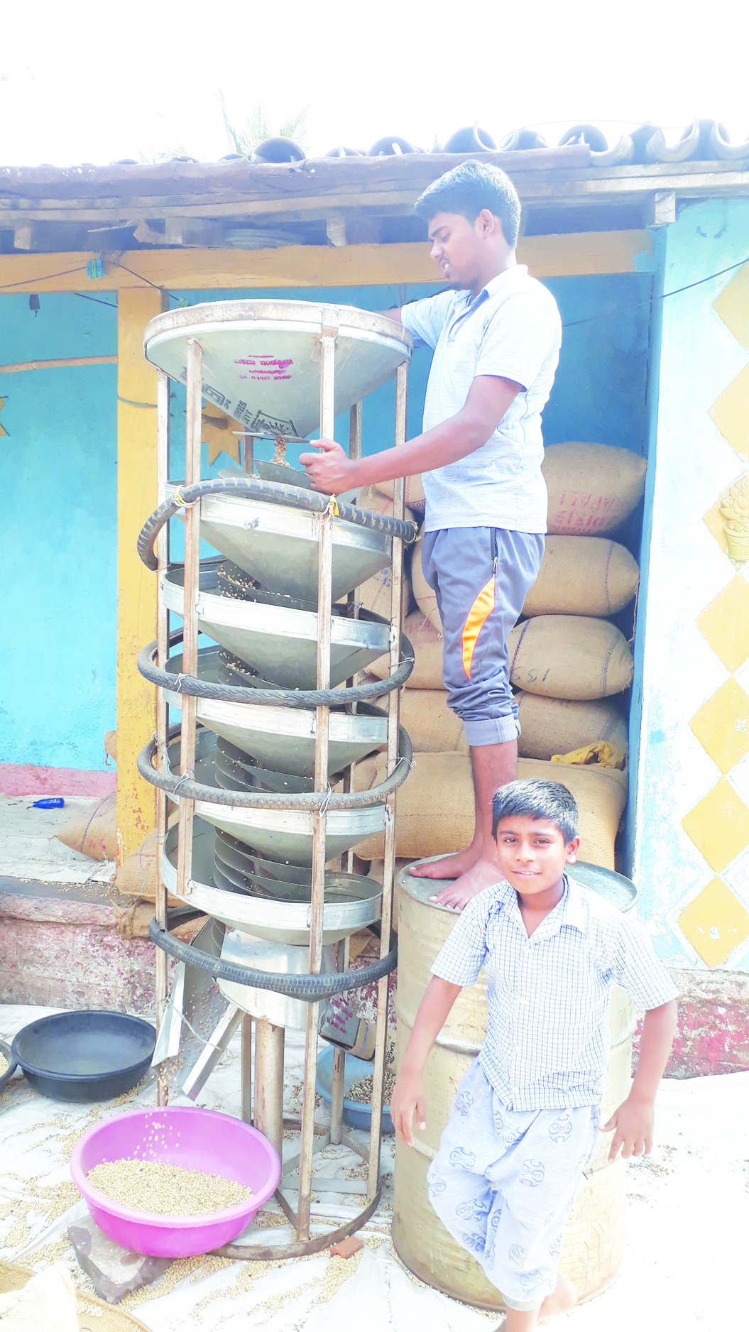 ಸೋಯಾಬೀನ್ ಕಾಳು ಸ್ವಚ್ಛತೆಗೂ ಬಂತು ಸಾಧನ