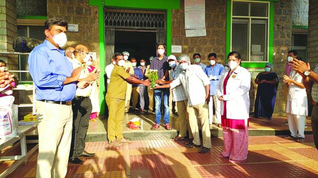 ಕೋವಿಡ್-19 ಆಸ್ಪತ್ರೆಯಿಂದ ಮತ್ತೋರ್ವ ಡಿಸ್ಚಾರ್ಜ್