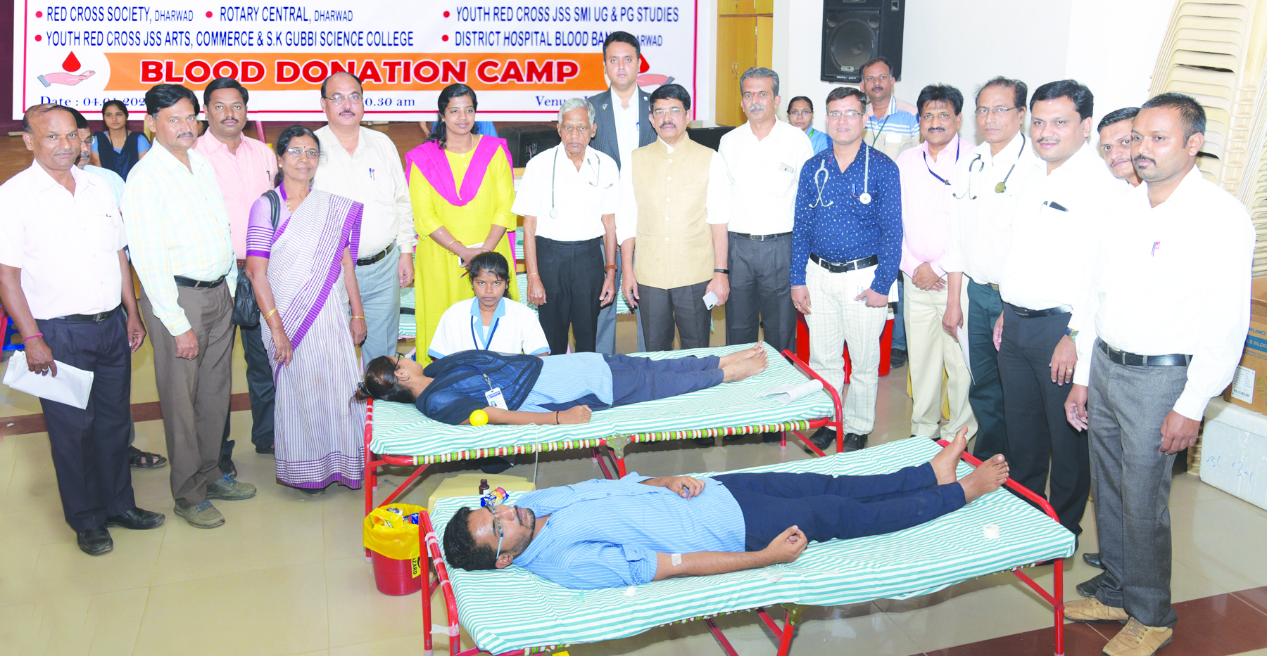 ರಕ್ತದಾನ ನಾಲ್ಕು ಜೀವದಾನಕ್ಕೆ ಸಮ: ಕರ್ಪುರಮಠ