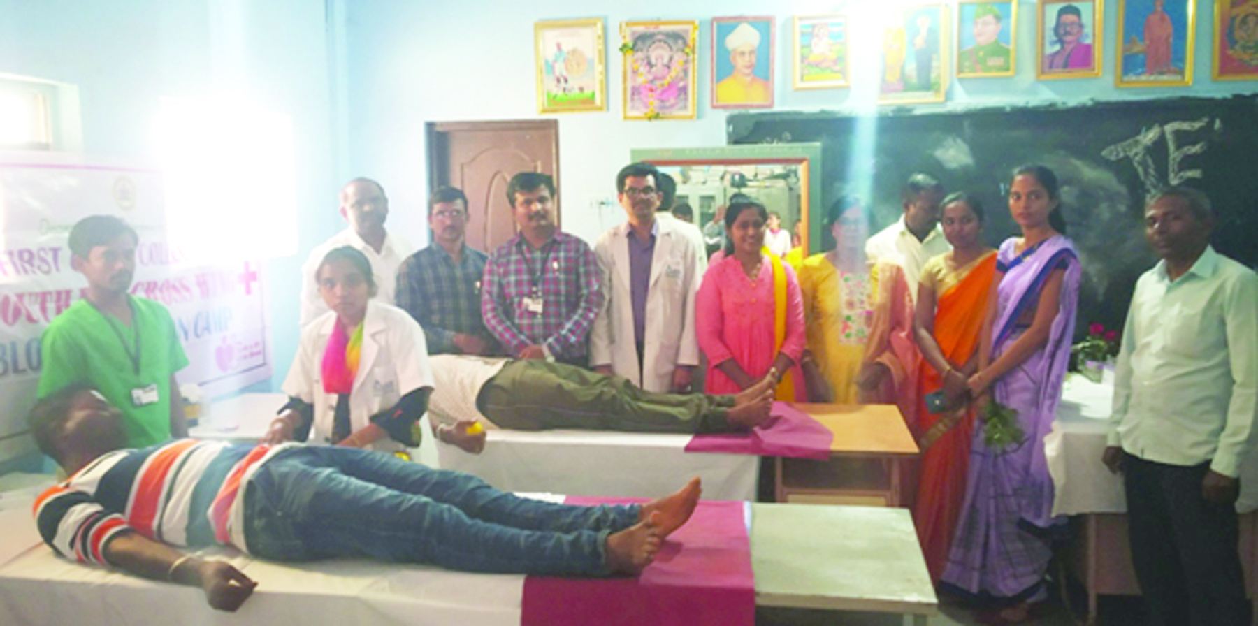 ರಕ್ತದಾನ ಮಾಡಿ, ಜೀವ ಉಳಿಸಿ: ವಿದ್ಯಾಥರ್ಿಗಳಿಗೆ ಡಾ. ಪ್ರಭಯ್ಯ ಕಿವಿಮಾತು