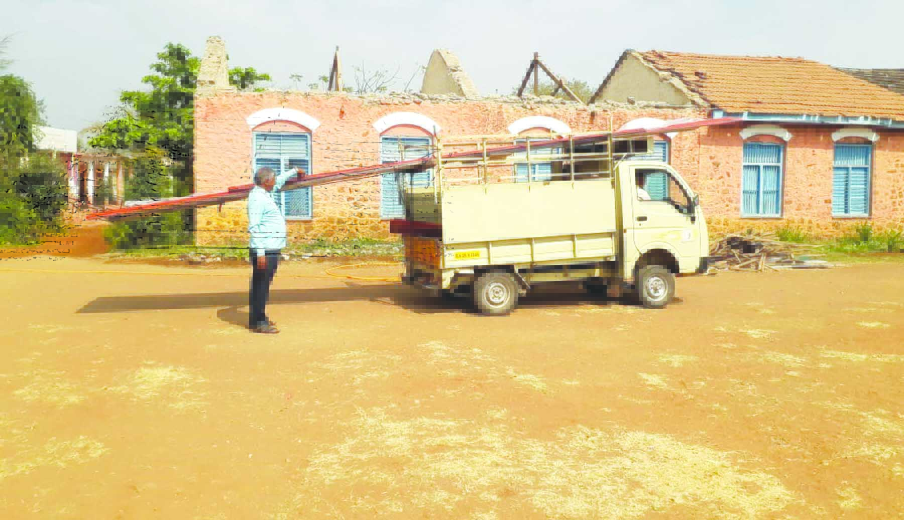 ಕನ್ನಡ ಶಾಲೆಗಳ ದುರಸ್ತಿ ಕಾರ್ಯ ಆರಂಭ