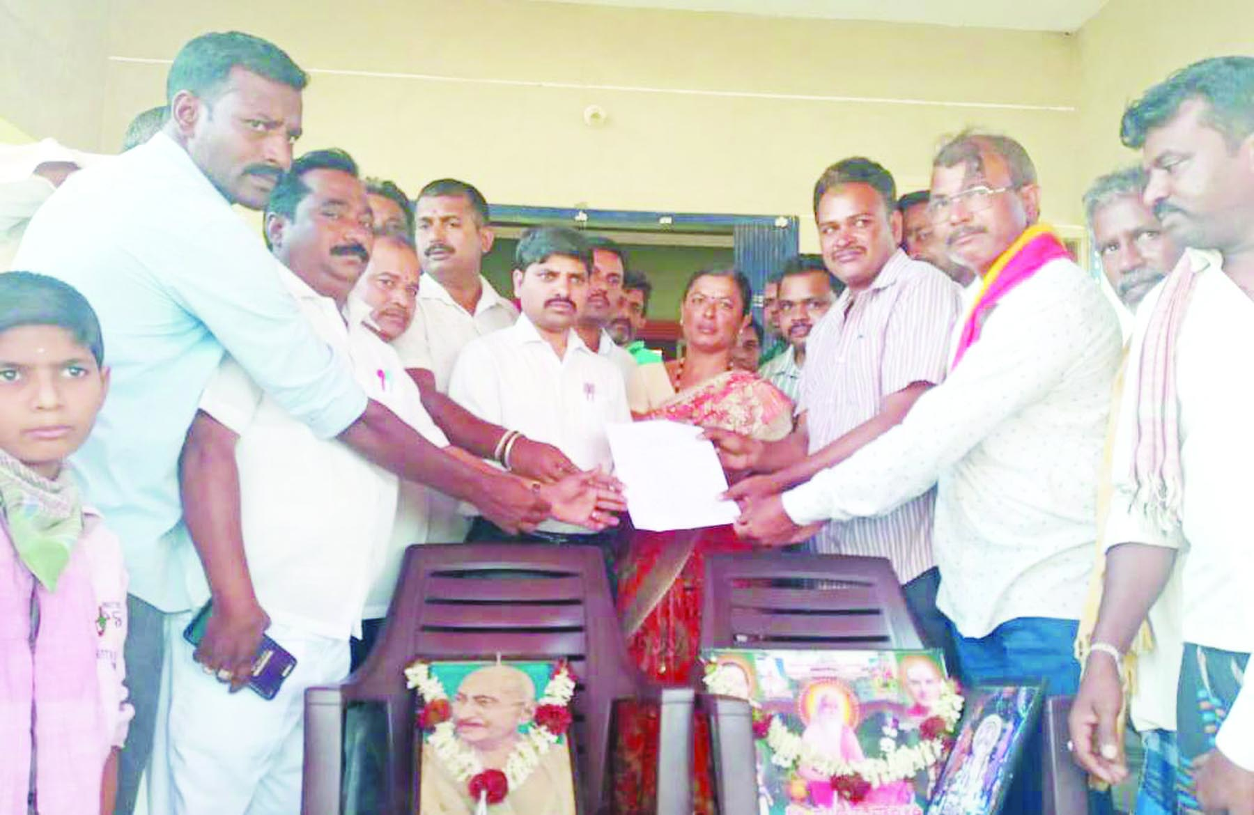 ಮಹಷ್ರಿ ವಾಲ್ಮೀಕಿ ಸಮುದಾಯ ಭವನ ನಿರ್ಮಿಸಲು ನಿವೇಶನ ನೀಡಬೇಕು