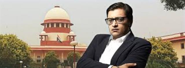 ಅರ್ನಬ್ ಗೋಸ್ವಾಮಿಗೆ 3 ವಾರ ಬಂಧನ ಭೀತಿಯಿಲ್ಲ:  ಮಧ್ಯಂತರ ರಕ್ಷಣೆ ವಿಸ್ತರಿಸಿದ ಸುಪ್ರೀಂ