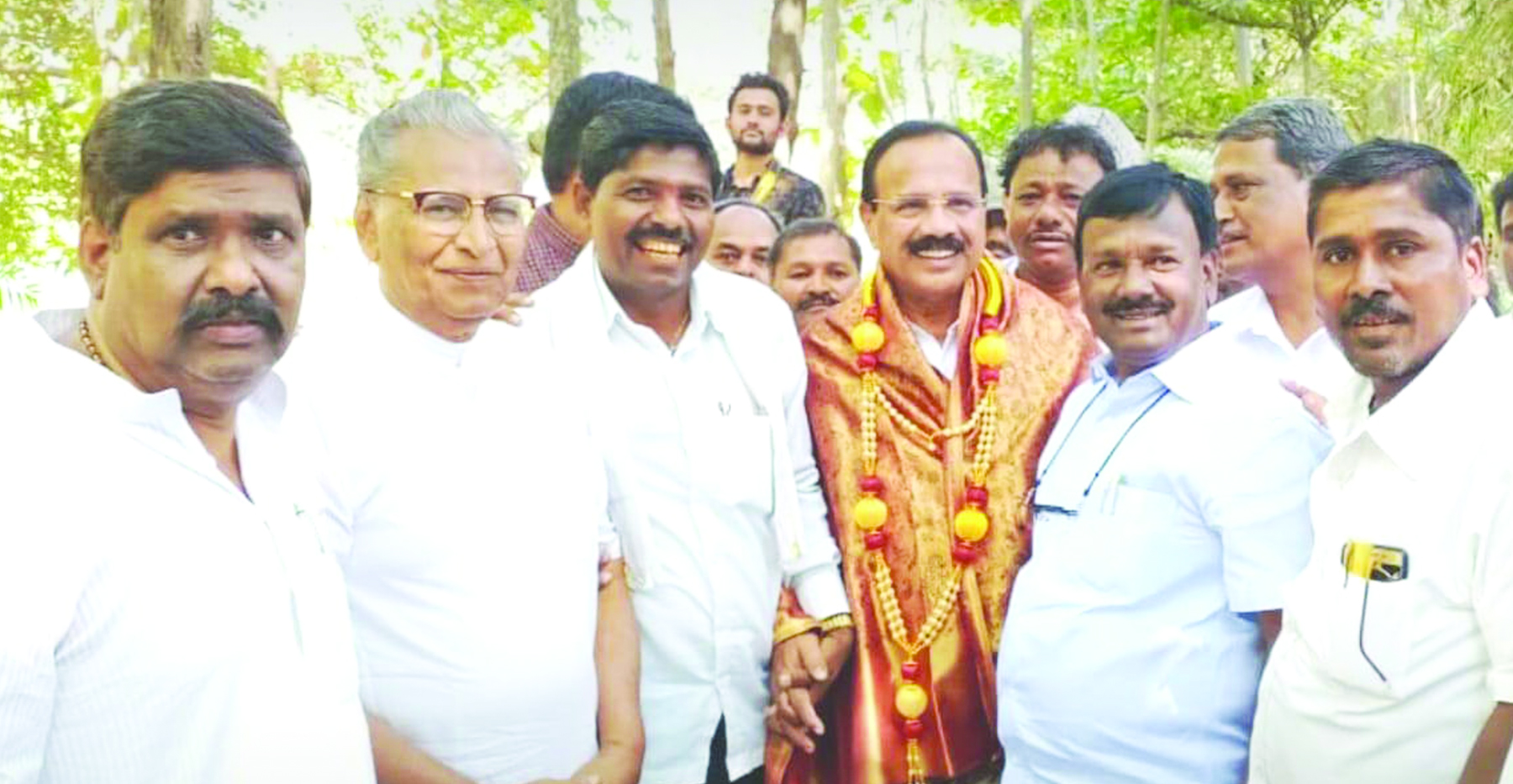 ಉತ್ಸವ್ ರಾಕ್ ಗಾರ್ಡನ್ಗೆ ಡಿ.ವಿ.ಎಸ್ ಭೇಟಿ