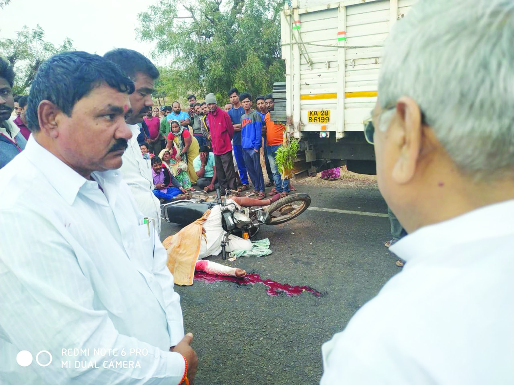 ಮುಚಖಂಡಿ ತಾಂಡ  ಬಳಿಯ  ಹೆದ್ದಾರಿಯಲ್ಲಿ ಅಪಘಾತ : ಒಂದು ಸಾವು 