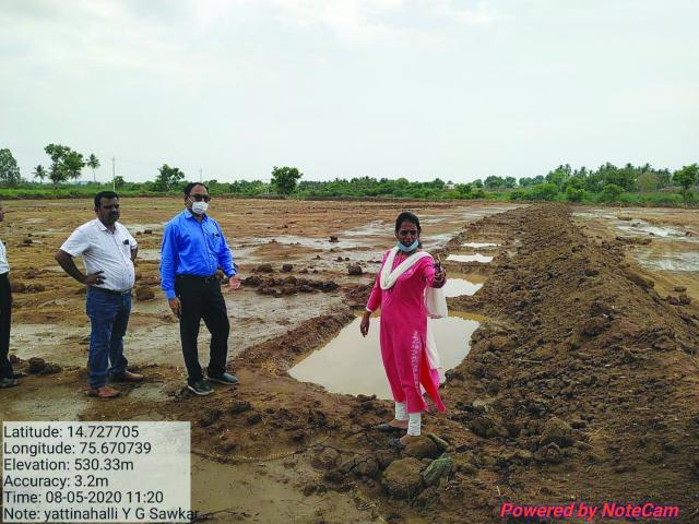 ಜಿಲ್ಲೆಯ 22 ಸಾವಿರ ಹೆಕ್ಟೇರ್ನಲ್ಲಿ ಮನರೇಗಾ ನೆರವಿನ ಜಲಾಮೃತ ಜಲಾನಯನ ಕಾಮಗಾರಿ