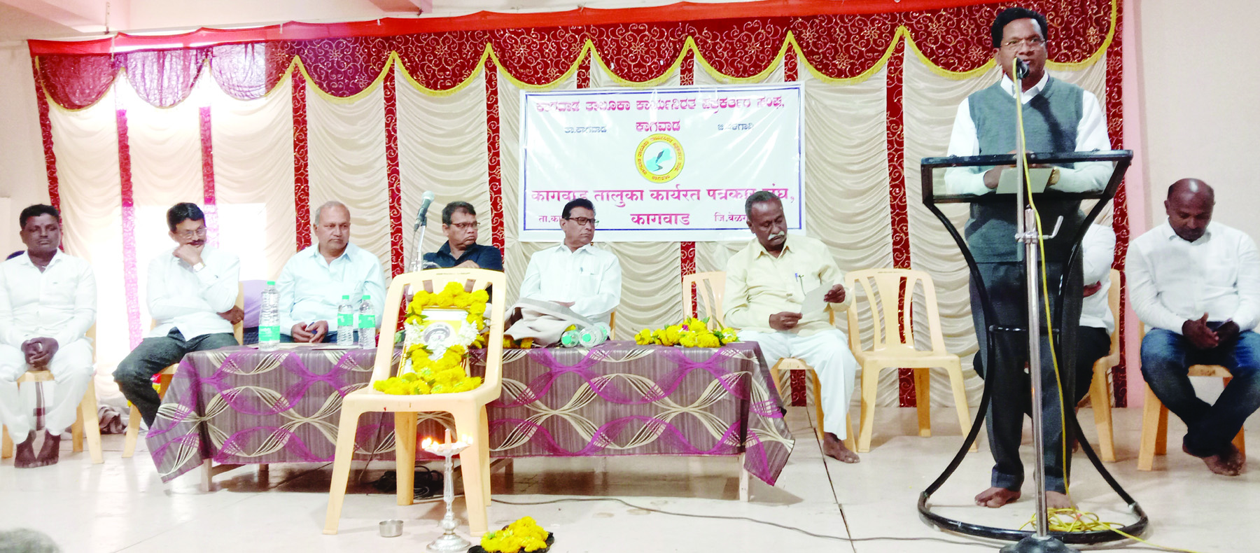 ಕಾಗವಾಡ: ಪತ್ರಕರ್ತರ ಕಾರ್ಯ ಅಪಾರ: ನ್ಯಾಯವಾದಿ ಅಕಿವಾಟೆ