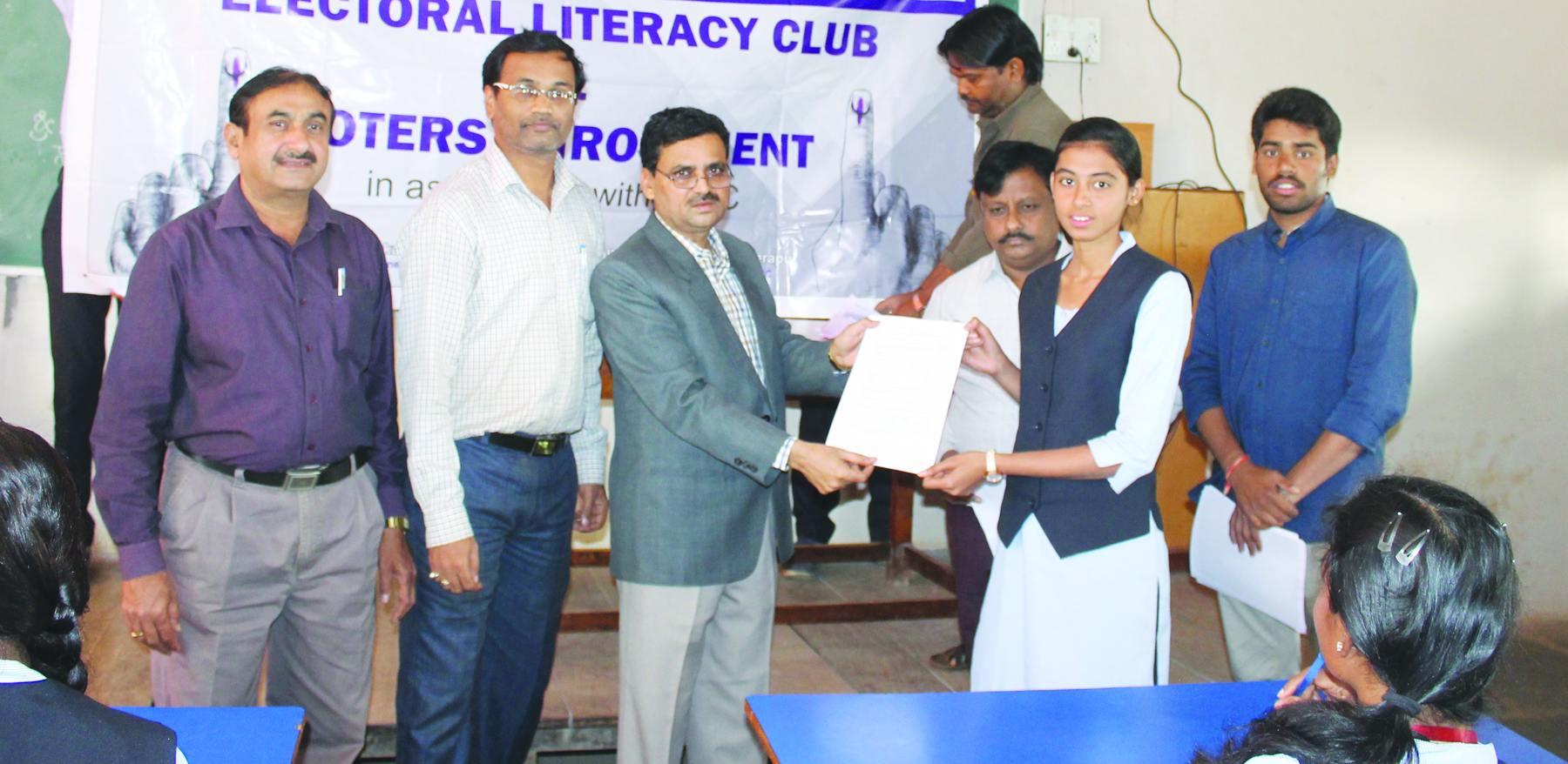 ಬೆಳಗಾವಿ: ಮಿಂಚಿನ ಮತದಾರರ ನೋಂದಣಿ ಕಾರ್ಯಕ್ರಮ