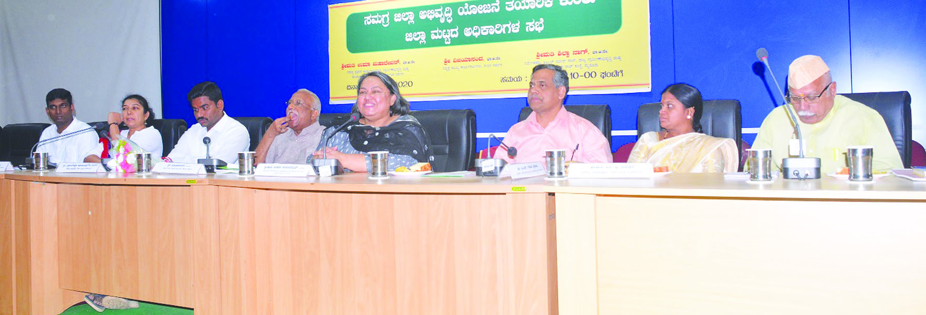 ಮಾದರಿ ಸಮಗ್ರ ಜಿಲ್ಲಾ ಅಭಿವೃದ್ಧಿ ಯೋಜನೆ ಸಿದ್ಧ:    ಪ್ರಧಾನ ಕಾರ್ಯದರ್ಶಿ  ಮಹಾದೇವನ್