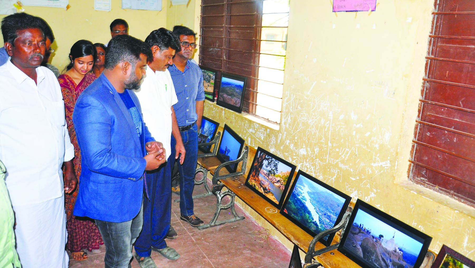 ಛಾಯಾಚಿತ್ರ ಸ್ಪರ್ಧೆ ಮಹಲ್ ಮುಂದಿನ ಗಾರೆ ಚಿತ್ರಕ್ಕೆ ಪ್ರಥಮ ಬಹುಮಾನ