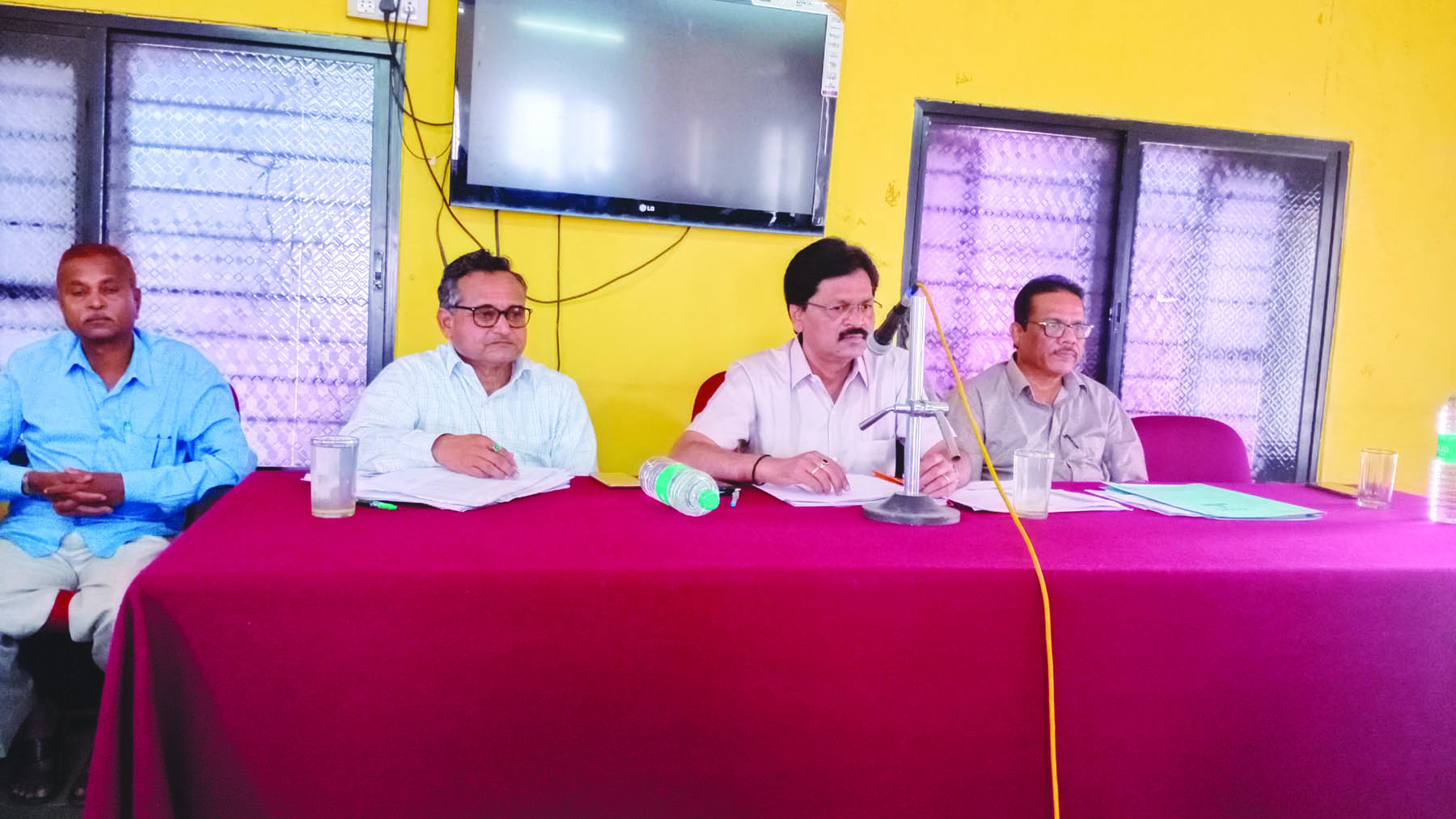 ಪ್ರಗತಿ ಪರಿಶೀಲನಾ ಸಭೆ