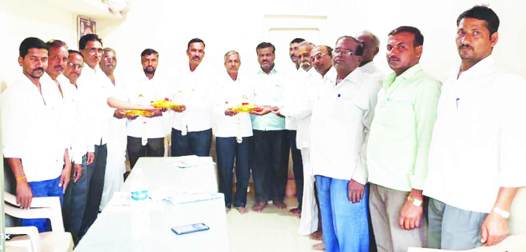 ರಾಷ್ಟ್ರಪ್ರಶಸ್ತಿ ವಿಜೇತ ಶರಣಾಥರ್ಿಗೆ ಸನ್ಮಾನ 