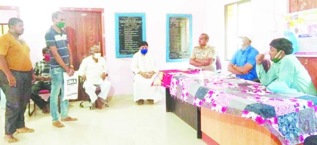 ಮುಂಬೈದಿಂದ ಆಗಮಿಸಿದ ವ್ಯಕ್ತಿಗೆ ಕ್ವಾರೈಂಟೈನ್ಗೆ ಒಳಗಾಗುವಂತೆ ತಿಳುವಳಿಕೆ 