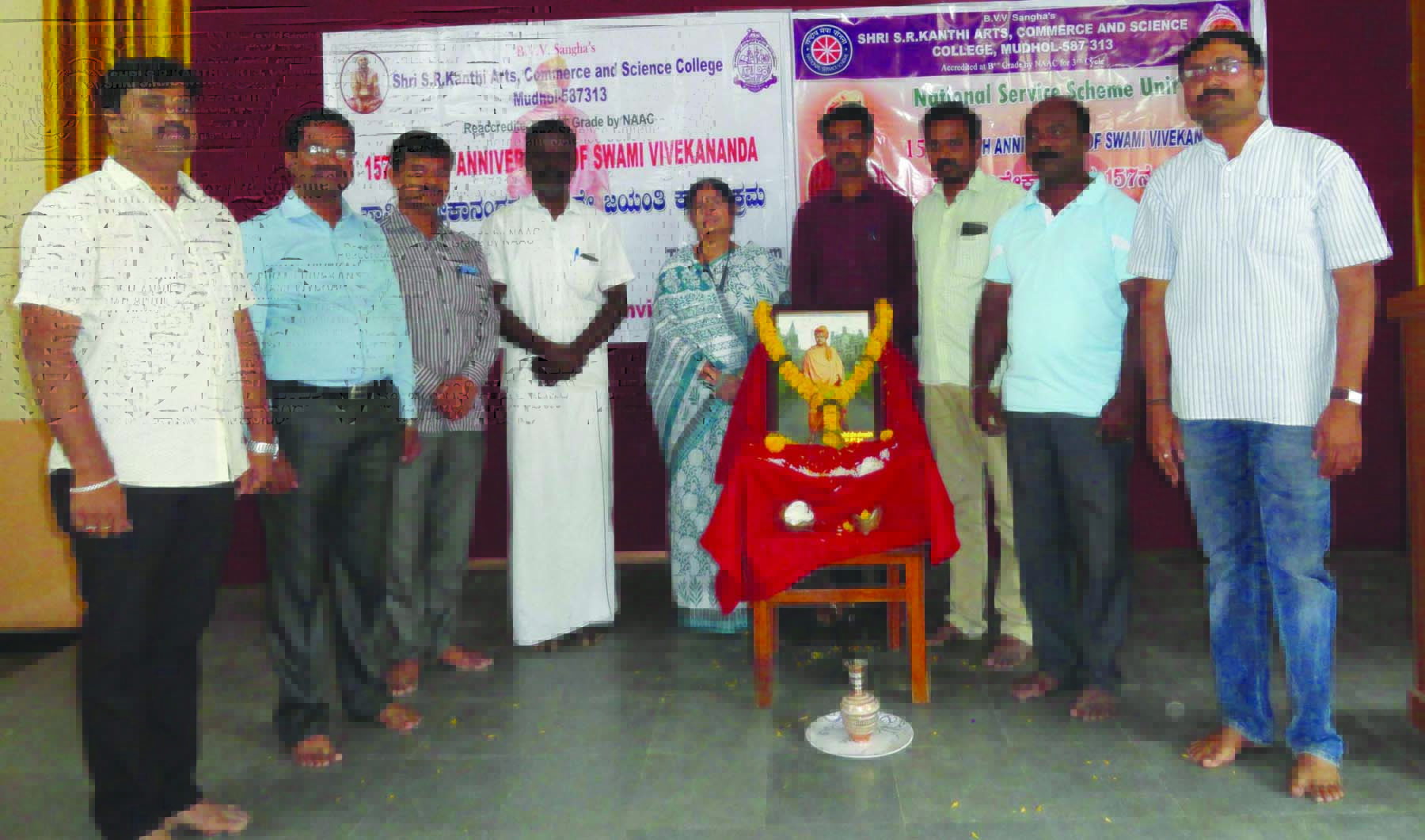 ಆಧ್ಯಾತ್ಮದ ಗಟ್ಟಿತನ ತೋರಿದ ಸಂತ ವಿವೇಕಾನಂದ-ಪ್ರೊ.ಜಿ.ಬಿ.ಅಣೆಪ್ಪನವರ