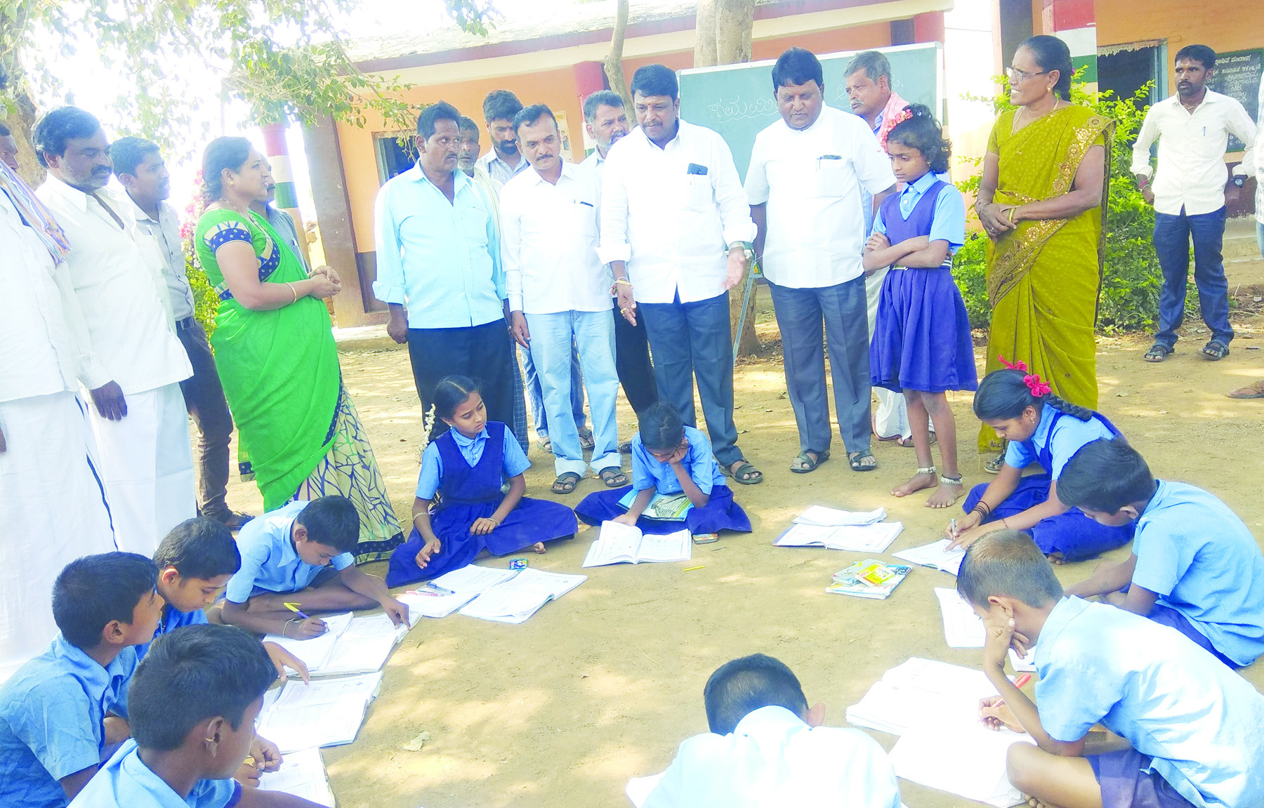 ಶಿಕ್ಷಕರನ್ನು ತರಾಟೆಗೆ ತೆಗೆದುಕೊಂಡ ಶಾಸಕ ಅರುಣಕುಮಾರ