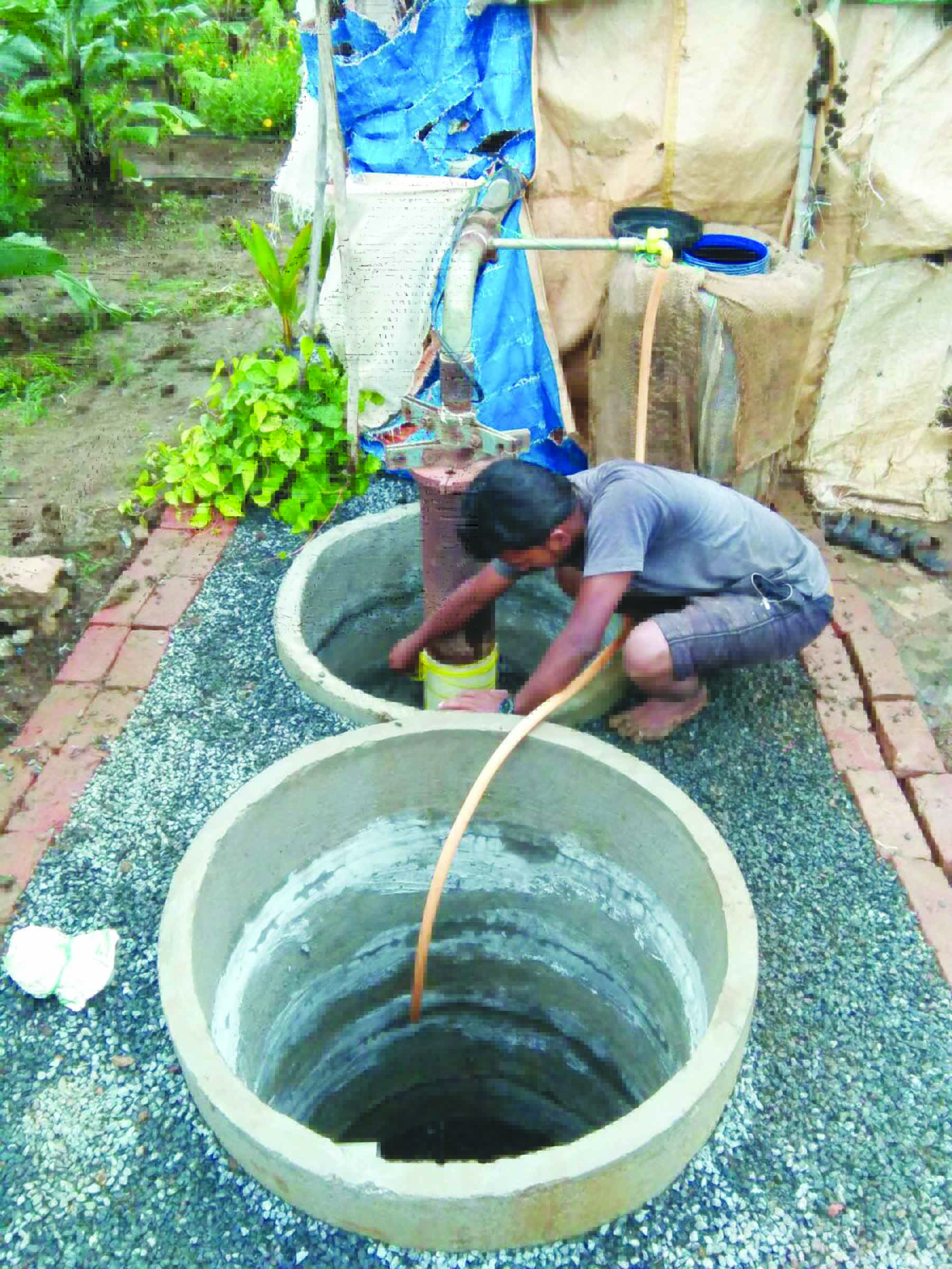 ಇಂಗು ಗುಂಡಿ ಪ್ರಯೋಗದಿಂದ ವಿದೇಶಿಗರ ಮನಗೆದ್ದ ಕುನ್ನೂರು ಯುವ ಕೃಷಿಕ ಶಂಕರ್