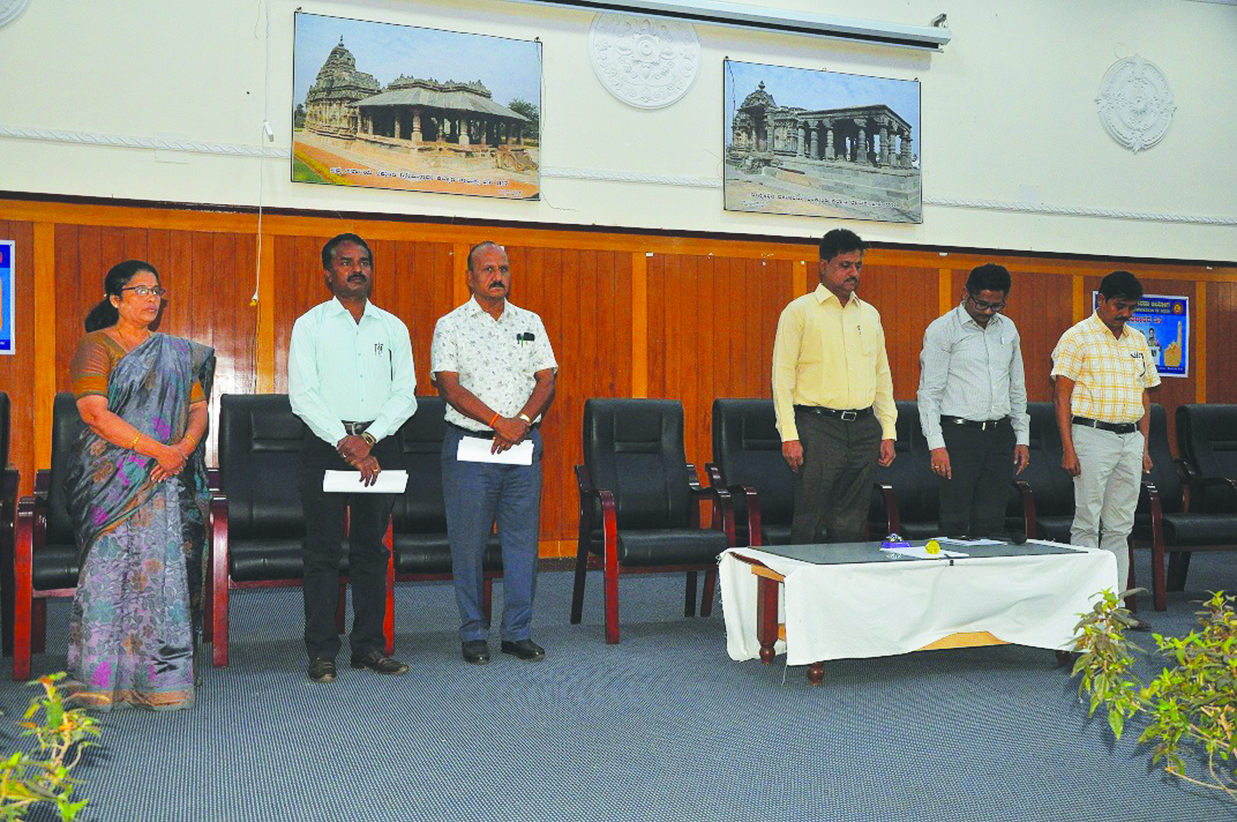 ಮಹಾತ್ಮಾ ಗಾಂಧೀಜಿ ಪುಣ್ಯಸ್ಮರಣೆ: ಹುತಾತ್ಮರಾದವರ ಸ್ಮರಣಾರ್ಥ  ಮೌನ ಆಚರಣೆ