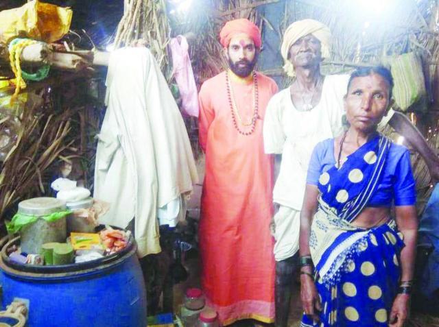 ಕ್ಷಯರೋಗಿಗೆ ಮನೆ ನಿರ್ಮಿಸಲು  ಪ್ರಣವಾನಂದರಾಮ ಶ್ರೀಗಳ ಸಹಕಾರ 