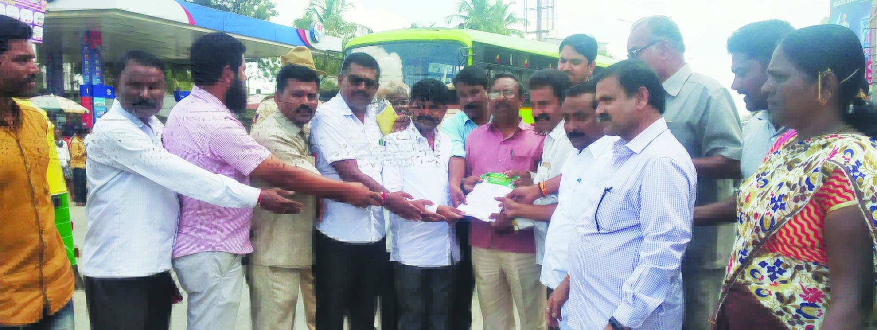 ಕಾರ್ಮಿಕರ ವಿರೋಧಿ ನೀತಿ ಖಂಡಿಸಿ ರಾಣೇಬೆನ್ನೂರಿನಲ್ಲಿ ಪ್ರತಿಭಟನೆ