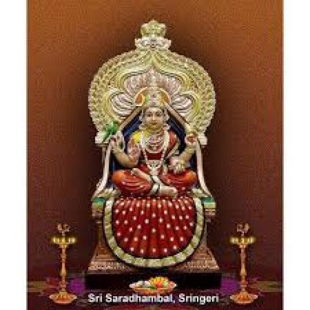 ಭಕ್ತರಿಗೆ  ಇಂದಿನಿಂದ ಶೃಂಗೇರಿ ಶಾರದಾಂಬೆ   ದರ್ಶನಭಾಗ್ಯ ....!!