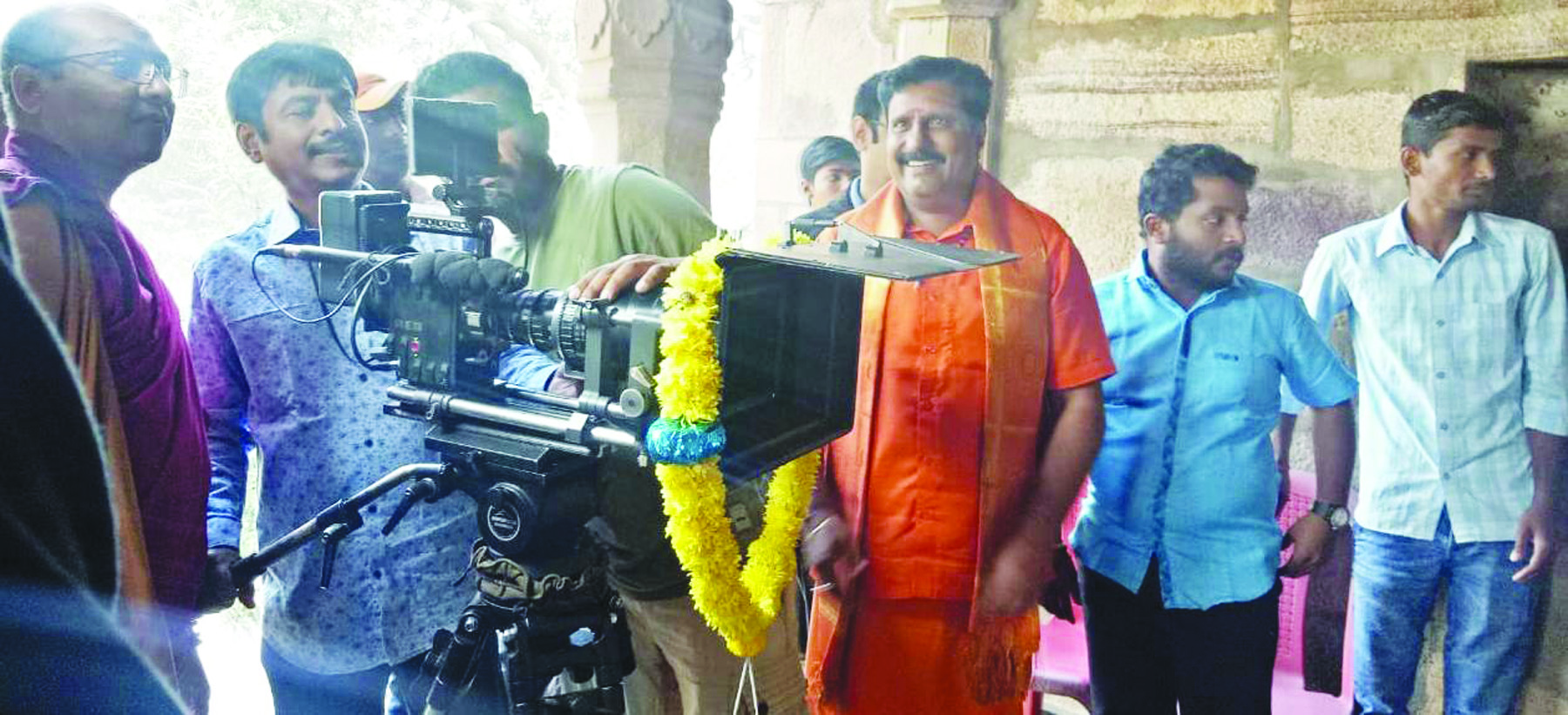 ಸಪ್ತ ಬಾಲಿವುಡ್ ಚಿತ್ರದ ಚಿತ್ರೀಕರಣಕ್ಕೆ ಮುಹೂರ್ತ ಡಾ.ಶಿವಕುಮಾರ ಶ್ರೀಗಳು ಚಾಲನೆ