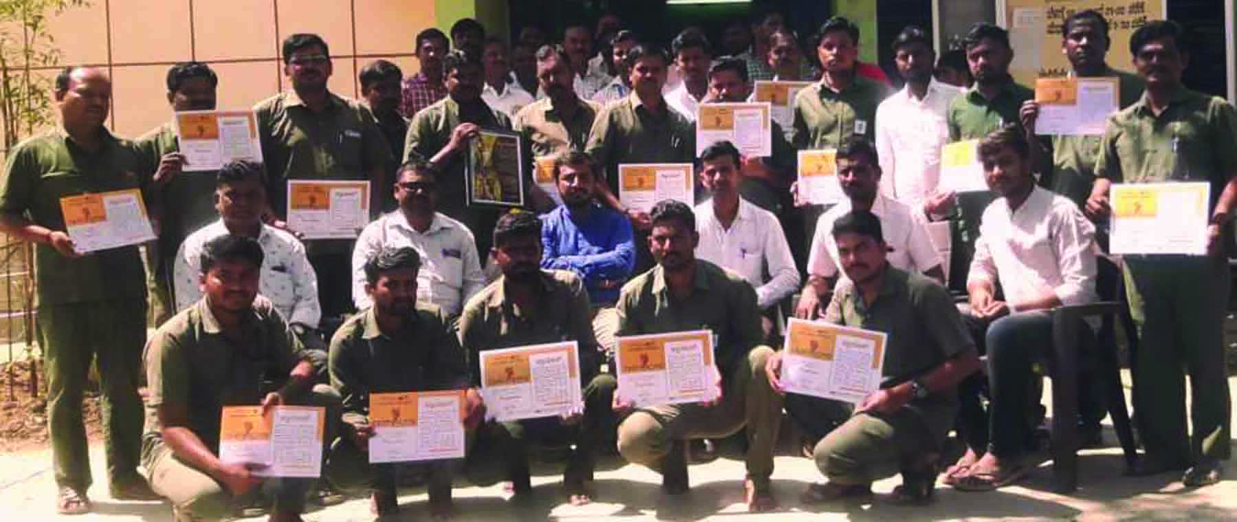 ಕೆಇಬಿ ಸಿಬ್ಬಂದಿ ಕಾರ್ಯಕ್ಕೆ ಅಭಿನಂದನಾ ಸಮಾರಂಭ