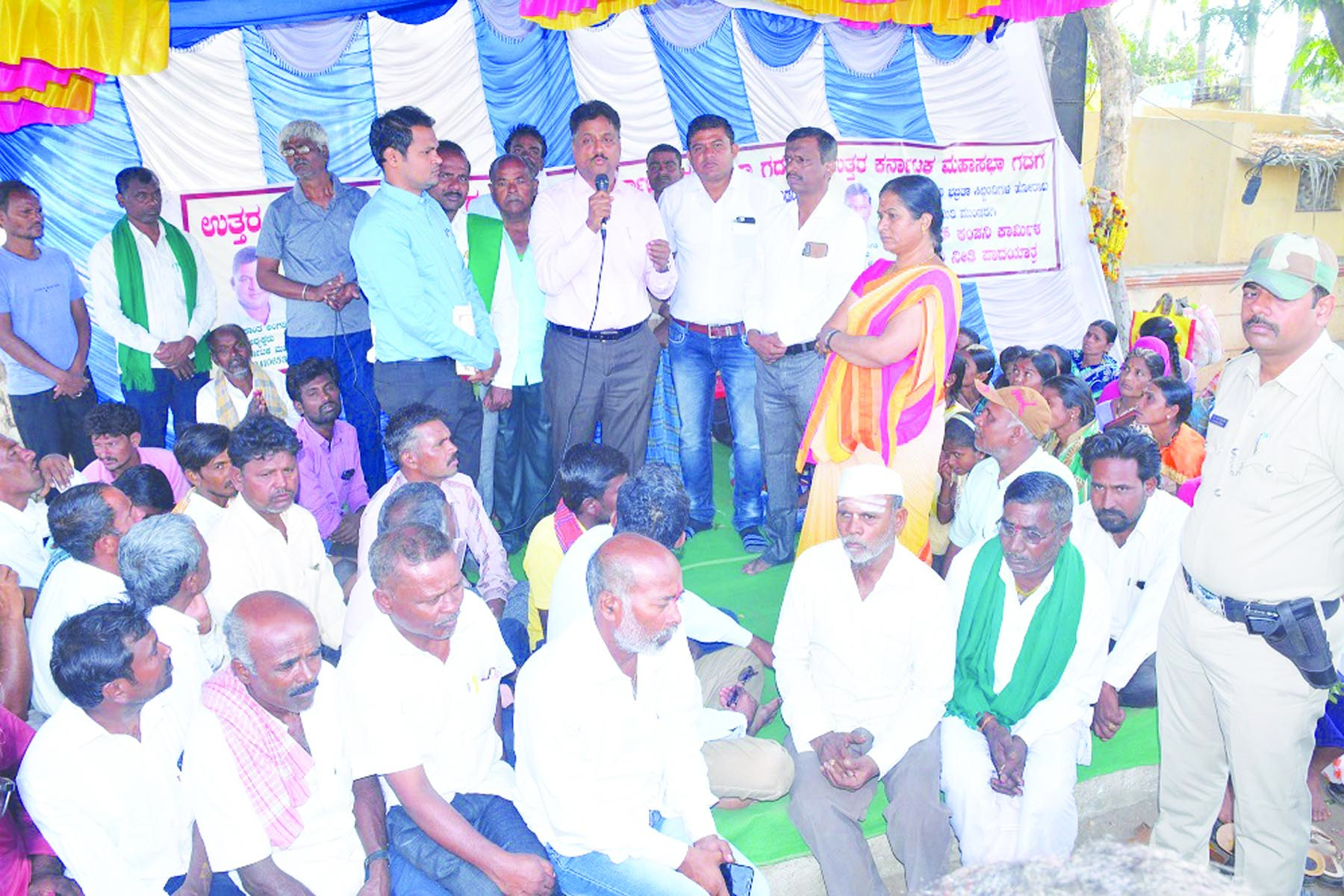 ಧರಣಿ ನಿರತ ಕಾರ್ಮಿಕರಿಗೆ ನ್ಯಾಯ ಒದಗಿಸಲು ಕ್ರಮ